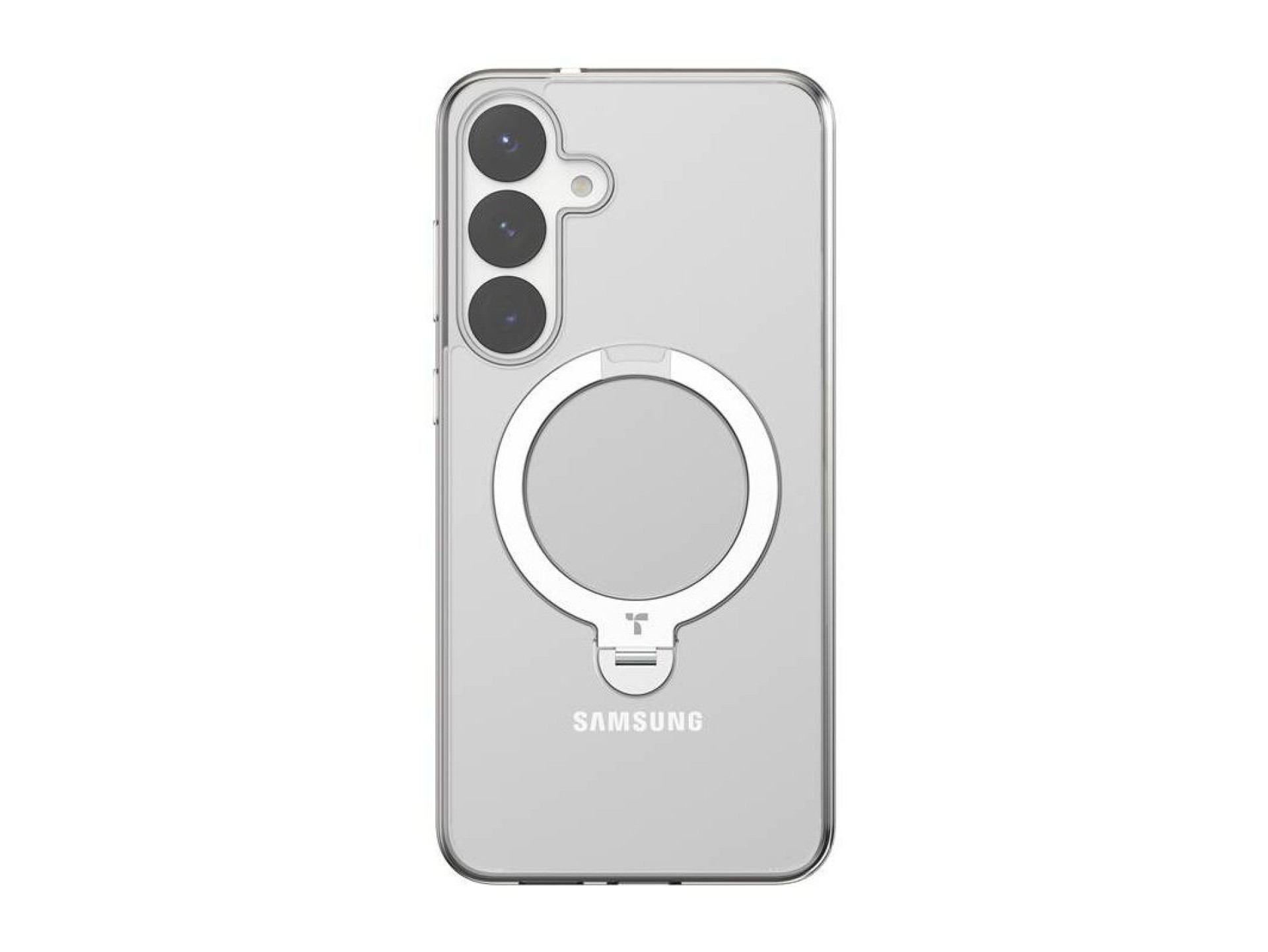 Torras Ostand Spin Series phone case for Samsung S25 (transparent)