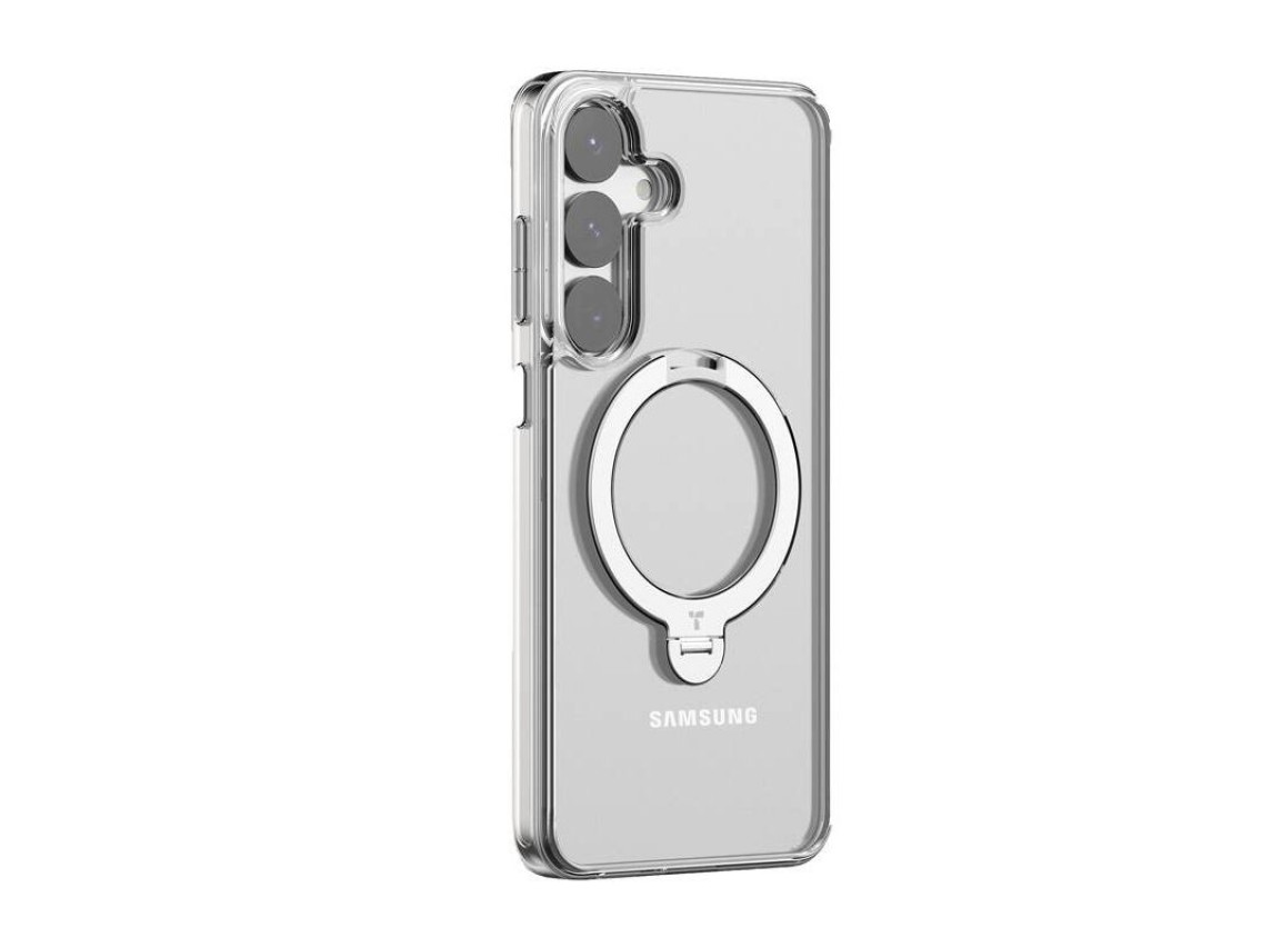 Torras Ostand Spin Series phone case for Samsung S25 (transparent)