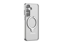 Torras Ostand Spin Series phone case for Samsung S25 (transparent) Torras Ostand Spin Series phone case for Samsung S25 (transparent)