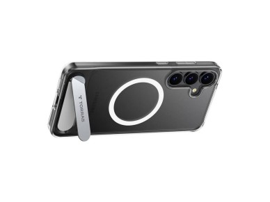 Funda Torras Pstand Series para Samsung S25+ (transparente)
