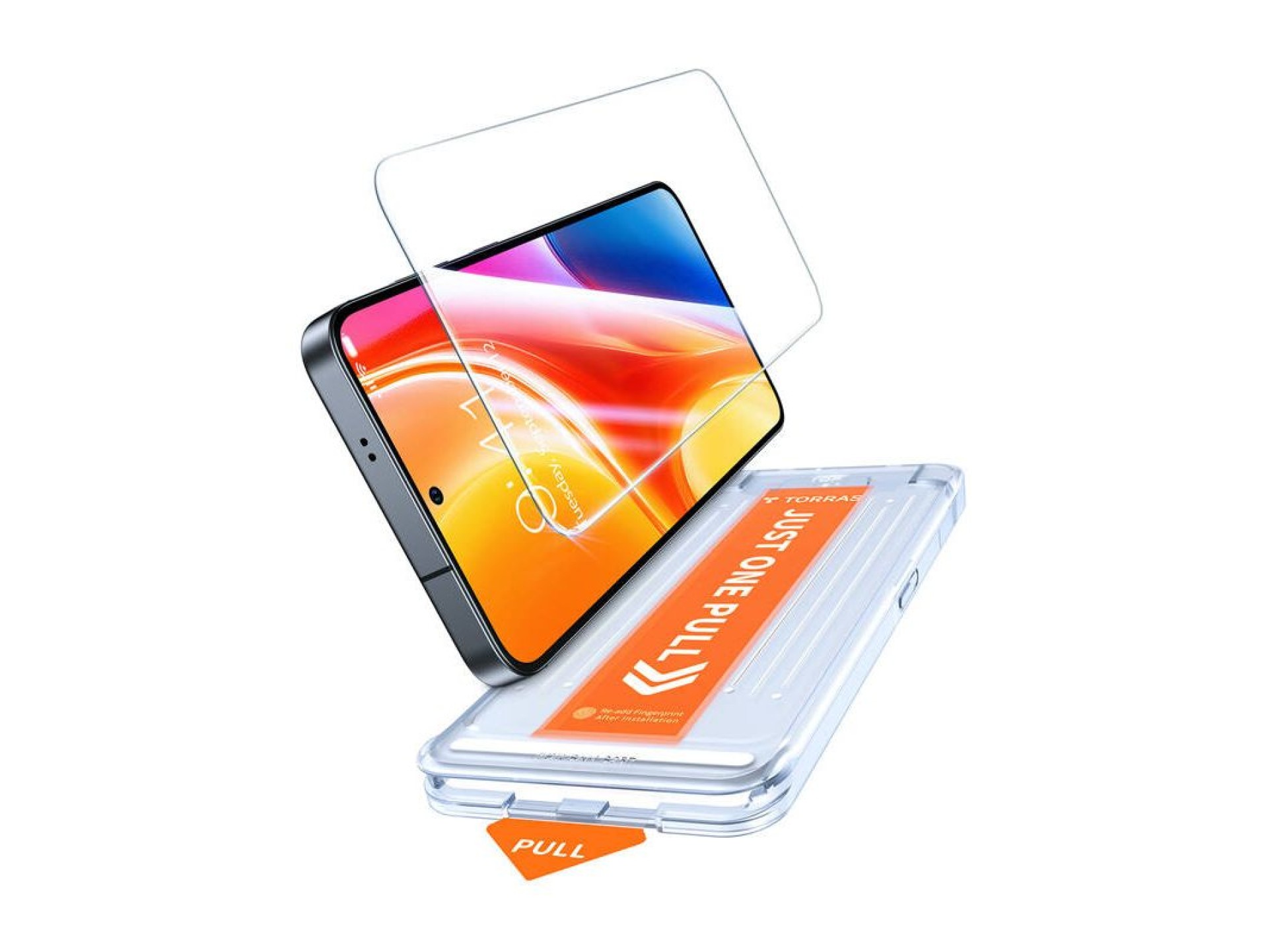 Torras Install Master vidro protetor para Samsung S25