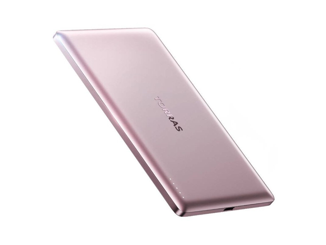 Mini Powerbank Torras 5000mah (rosa)