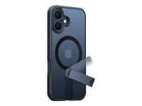 Funda Torras Pstand Spin para iPhone 16 (negra)