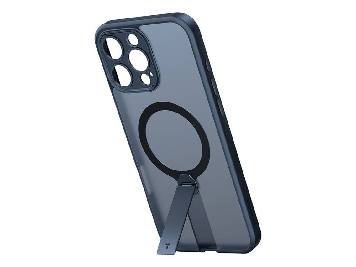 Funda Torras Pstand Spin para iPhone 16 Pro (negra)