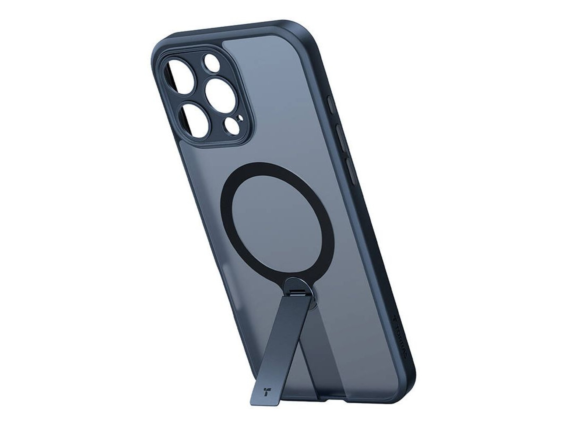 Funda Torras Pstand Spin para iPhone 16 Pro (negra)