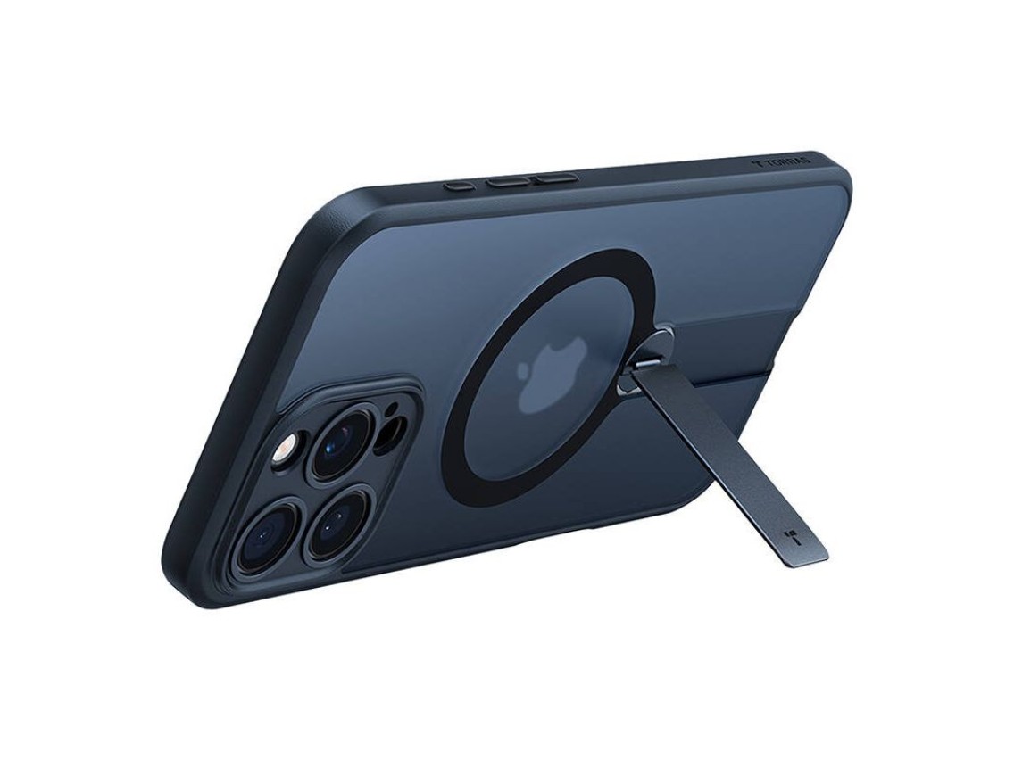 Funda Torras Pstand Spin para iPhone 16 Pro (negra)