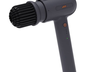 Kit 3 em 1: Esfreg�o el�trico girat�rio, afiador de facas, estojo Jimi Home X1-H