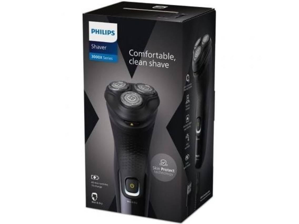 Philips Shaver Series 3000X X3021/00/ with Battery/ 1 Accessory