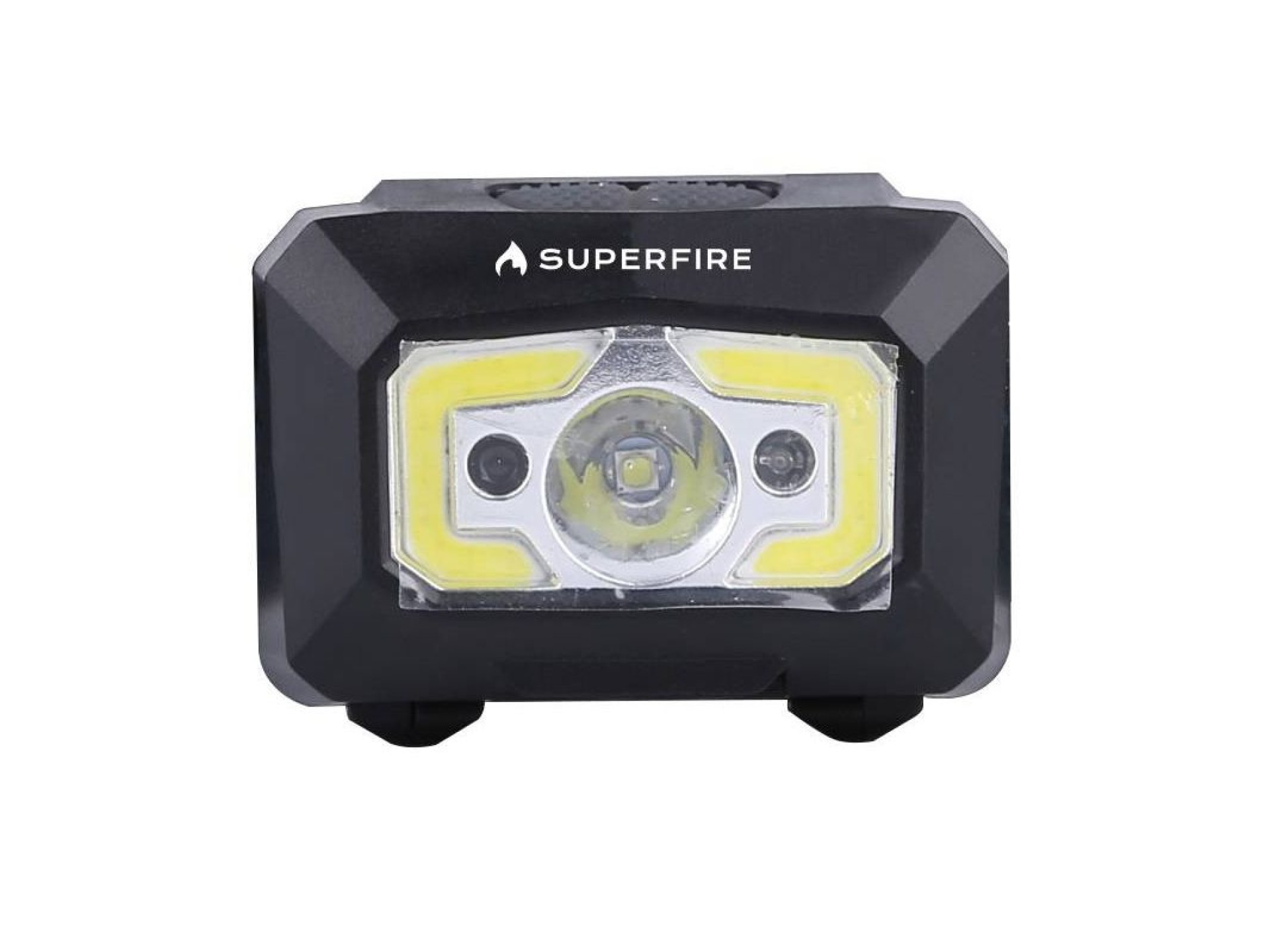 Lanterna de cabeça Superfire X30 – 340lm, USB, 5 modos, 130m