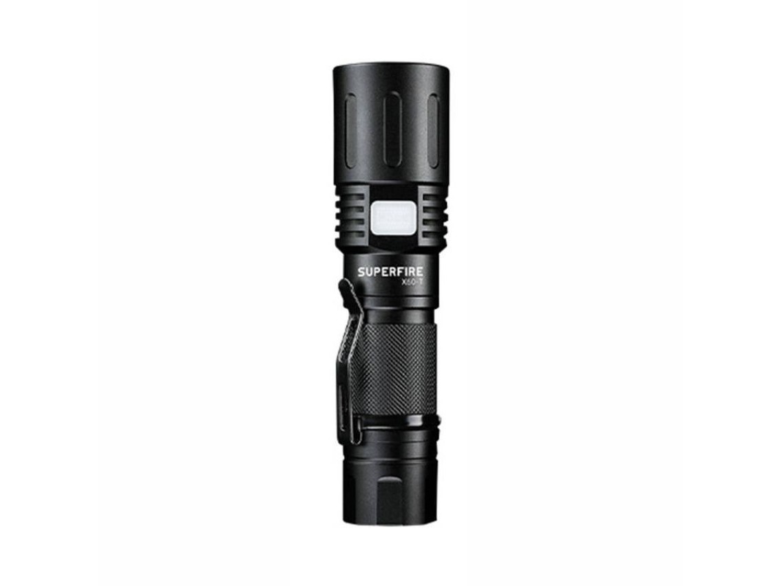 Linterna Superfire X60-T, 1500 lm, USB
