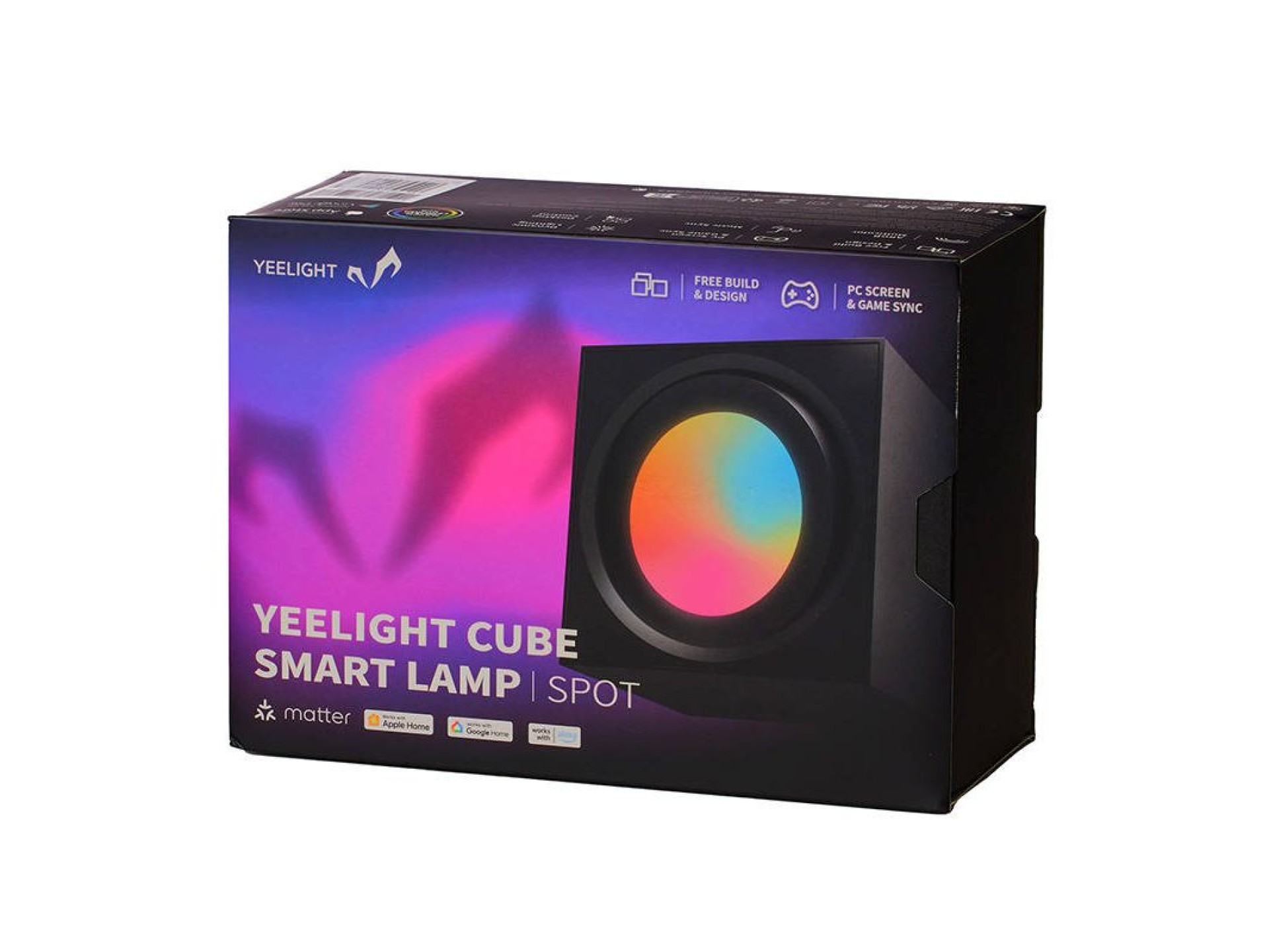 Lâmpada inteligente Yeelight Cube Light para jogos - Base
