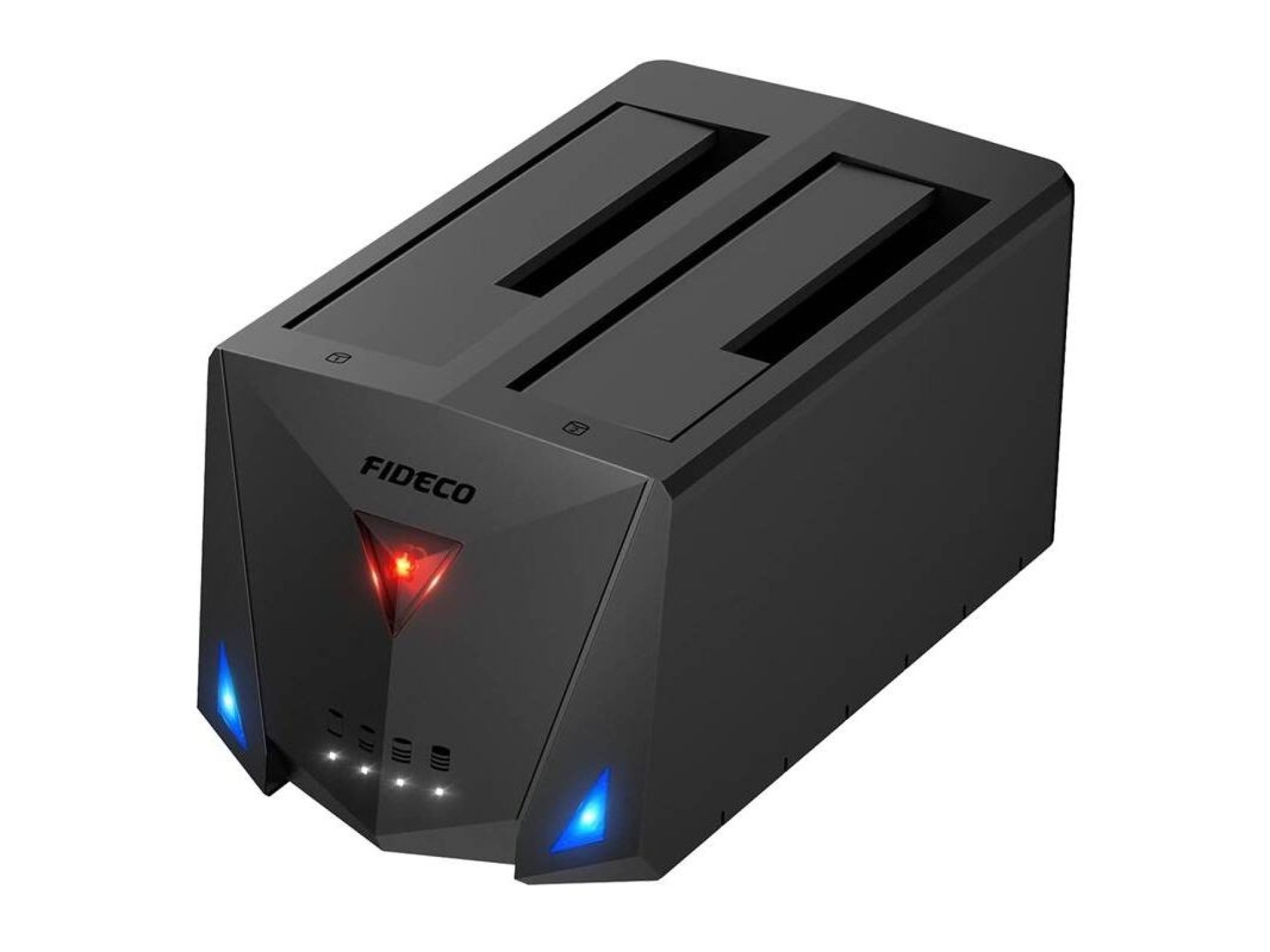 Estação de acoplamento/clonagem de HDD/SSD FIDECO YPZ220B (USB 3.2, SATA I/II/III)