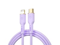 Cable WIWU YQ01 USB-C - Lightning 30W 1,2m morado