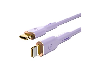 Cabo WIWU YQ01 USB-C - Lightning 30W 1,2m roxo