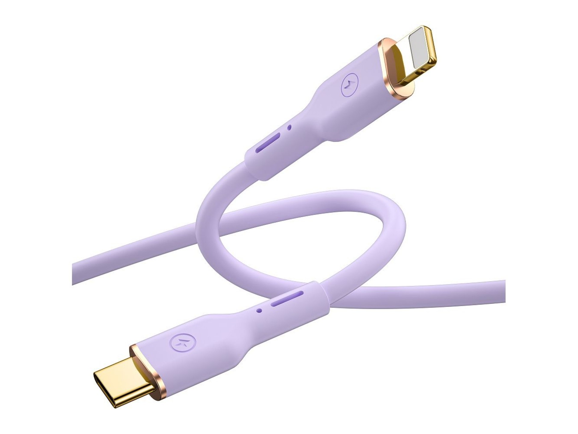 Cable WIWU YQ01 USB-C - Lightning 30W 1,2m morado