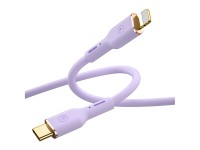 Cable WIWU YQ01 USB-C - Lightning 30W 1,2m morado