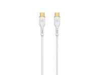 Cabo WIWU YQ02 USB-C - USB-C 100W 1,2m branco Cabo WIWU YQ02 USB-C - USB-C 100W 1,2m branco