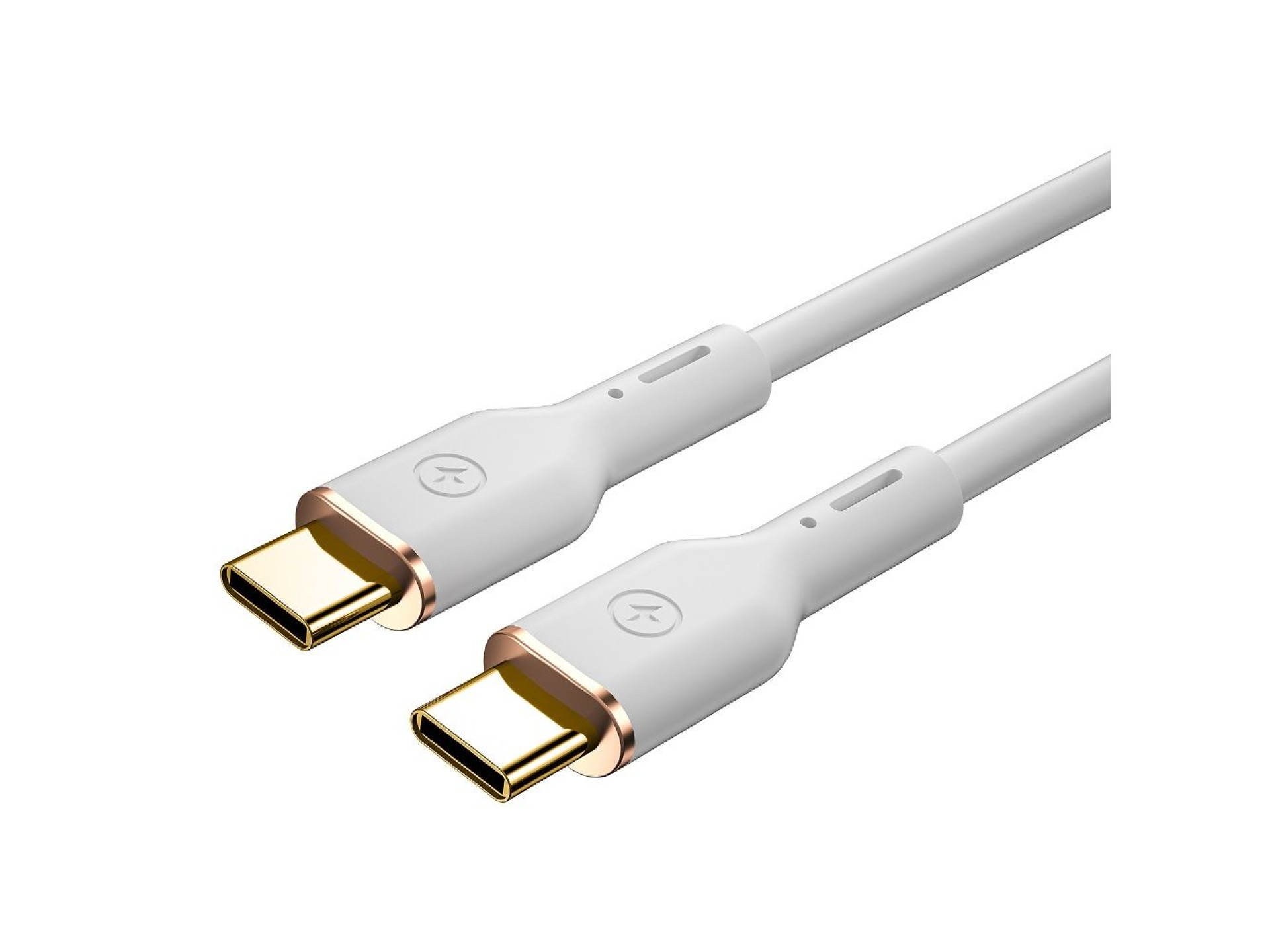 Cabo WIWU YQ02 USB-C - USB-C 100W 1,2m branco