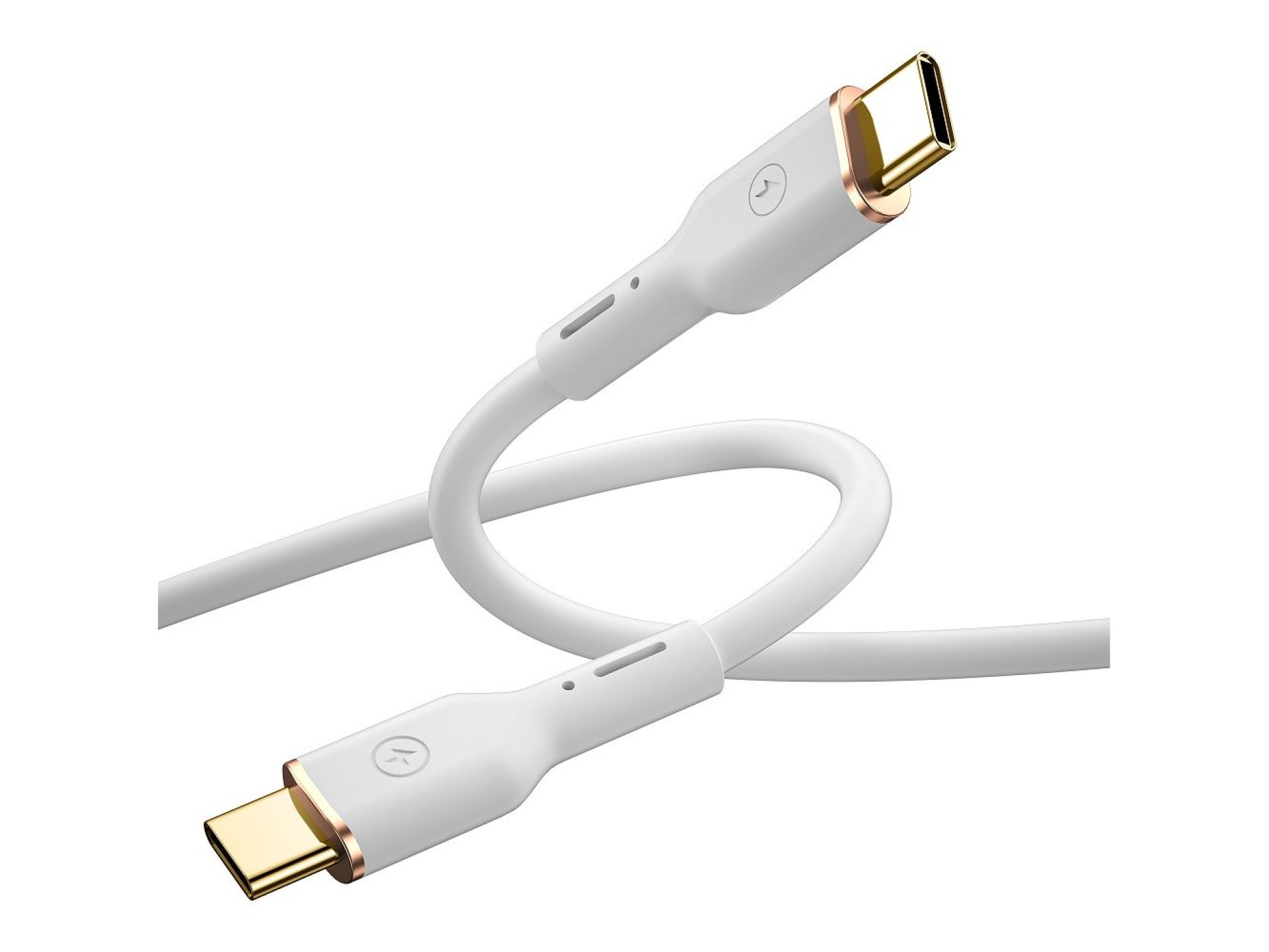Cabo WIWU YQ02 USB-C - USB-C 100W 1,2m branco