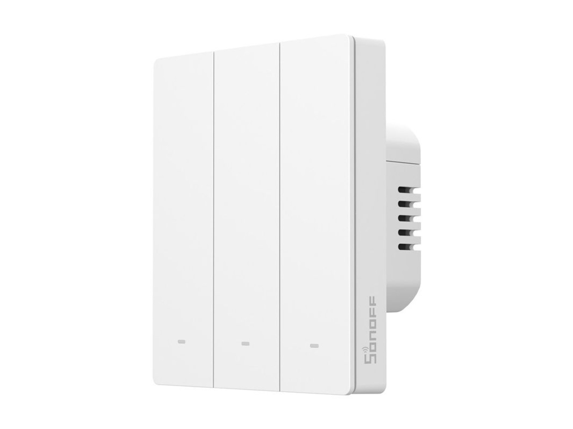 Interruptor de pared táctil inteligente Zigbee Sonoff ZBM5-3C-80W (3 canales)