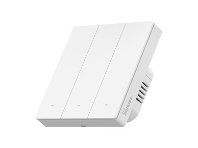 Interruptor de pared t�ctil inteligente Zigbee Sonoff ZBM5-3C-86W (3 canales)