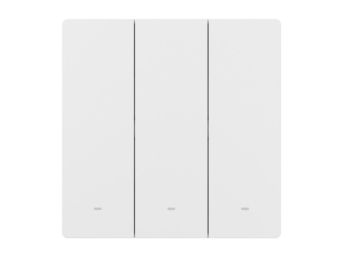 Interruptor de pared táctil inteligente Zigbee Sonoff ZBM5-3C-86W (3 canales)