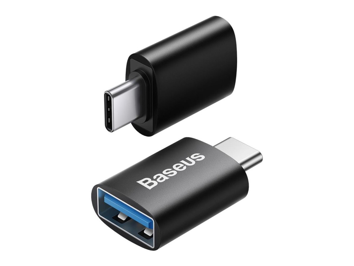 Baseus adapter Ingenuity USB-C to USB-A 3.1 black OTG