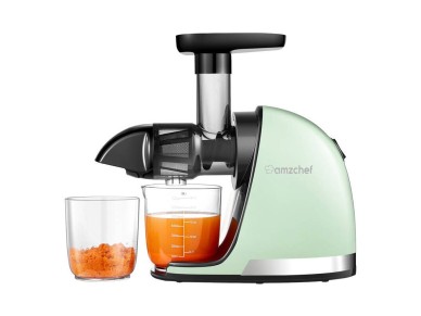 AMZCHEF 1501-GN-SM slow speed juicer (green)