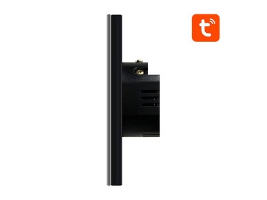 Smart Light Switch ZigBee Avatto ZTS02-EU-B1 1 Way TUYA (black) Smart Light Switch ZigBee Avatto ZTS02-EU-B1 1 Way TUYA (black)
