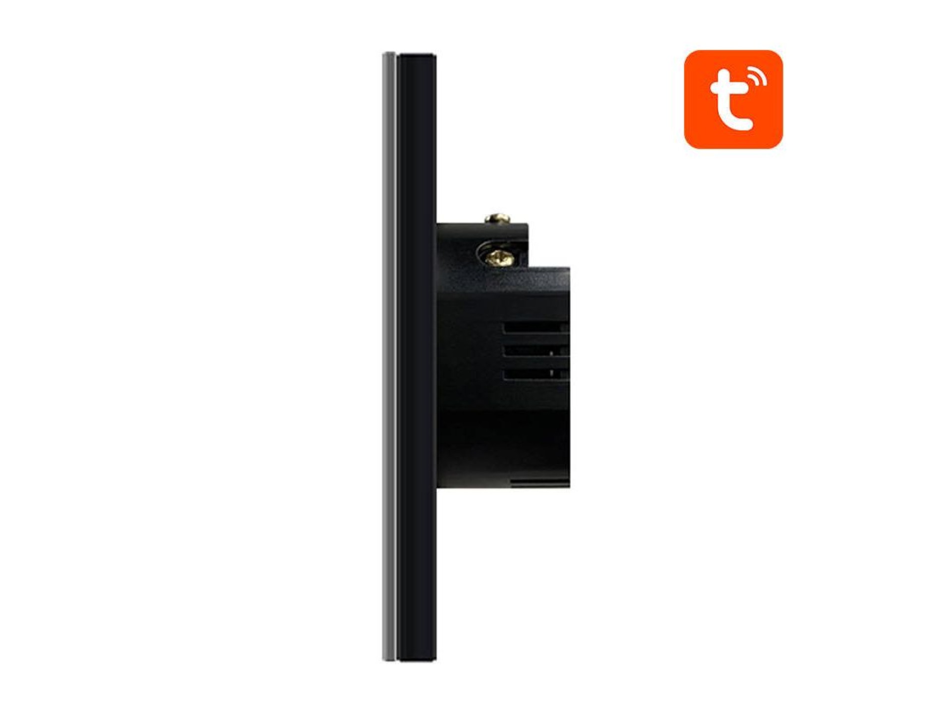 Smart Light Switch ZigBee Avatto ZTS02-EU-B2 2 Way TUYA (black)