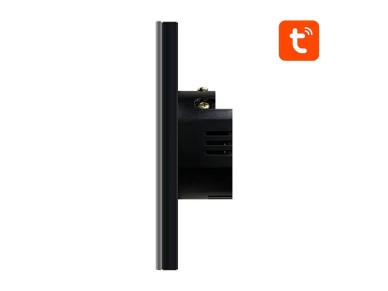 Smart Light Switch ZigBee Avatto ZTS02-EU-B2 2 Way TUYA (black)