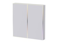 Interruptor de luz t�ctil ZigBee Avatto TS60-EU-W4 Quad TUYA (blanco).