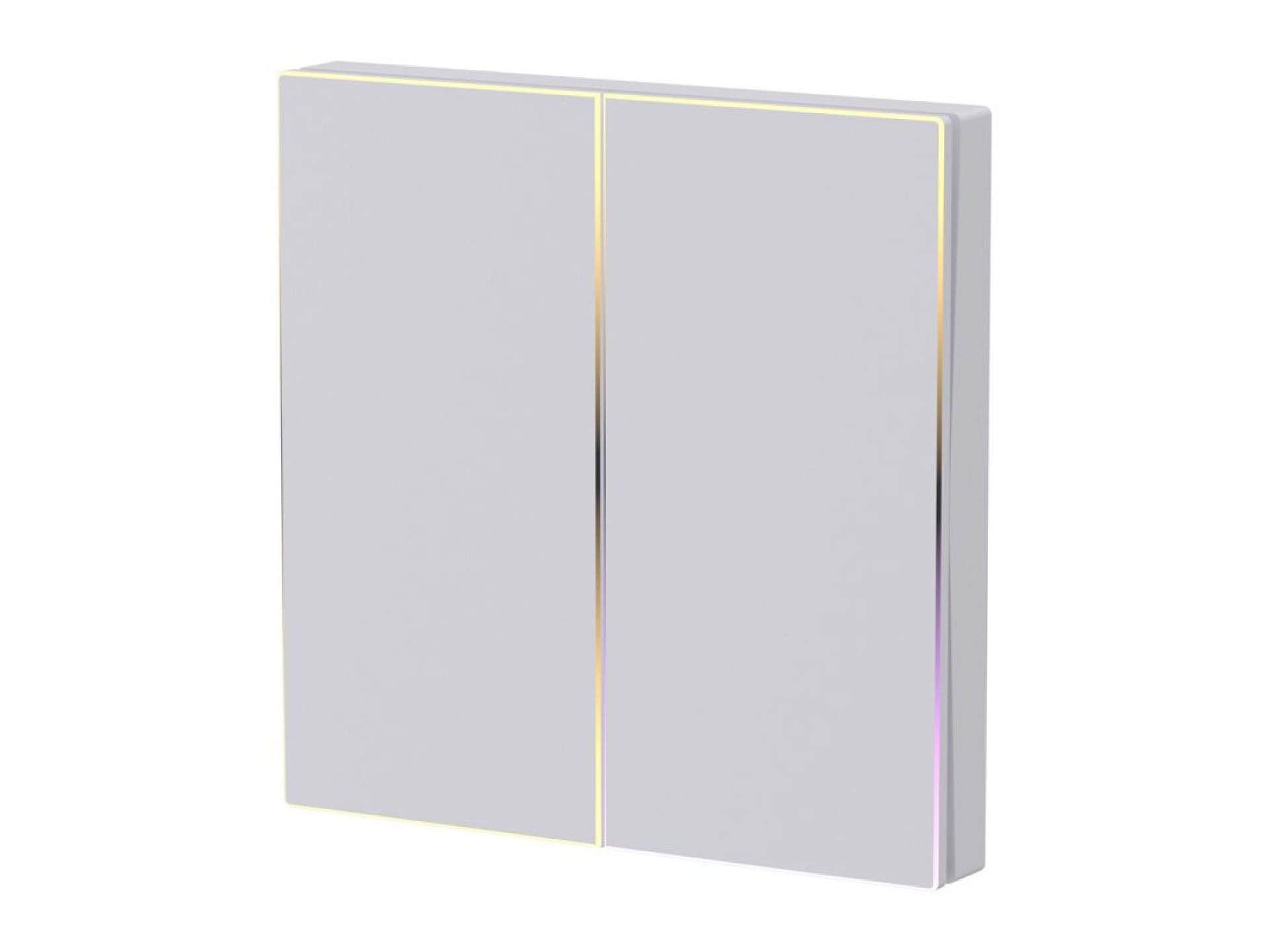 Interruptor de luz táctil ZigBee Avatto TS60-EU-W4 Quad TUYA (blanco).