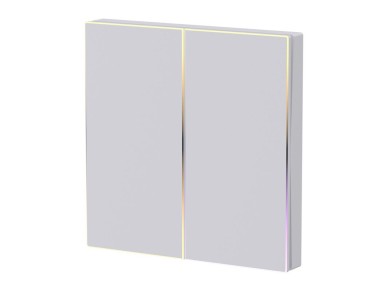 Interruptor de luz ZigBee sens�vel ao toque Avatto TS60-EU-W4 Quad TUYA (branco).
