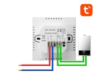 Avatto ZWT100 3A ZigBee smart DHW boiler thermostat TUYA Avatto ZWT100 3A ZigBee smart DHW boiler thermostat TUYA