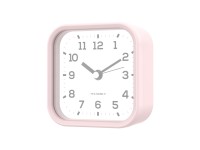 Reloj despertador de escritorio silencioso Techancy Mini ME2623, n�meros grandes, espejo HD, cuerpo 