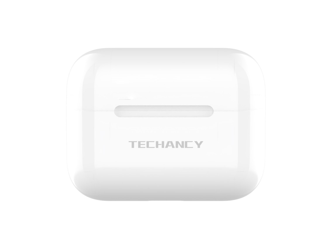 Techancy Auriculares TWS KP2713 Bluetooth 5.4 true wireless USB-C 4h de autonomia liga��o est�vel 9m