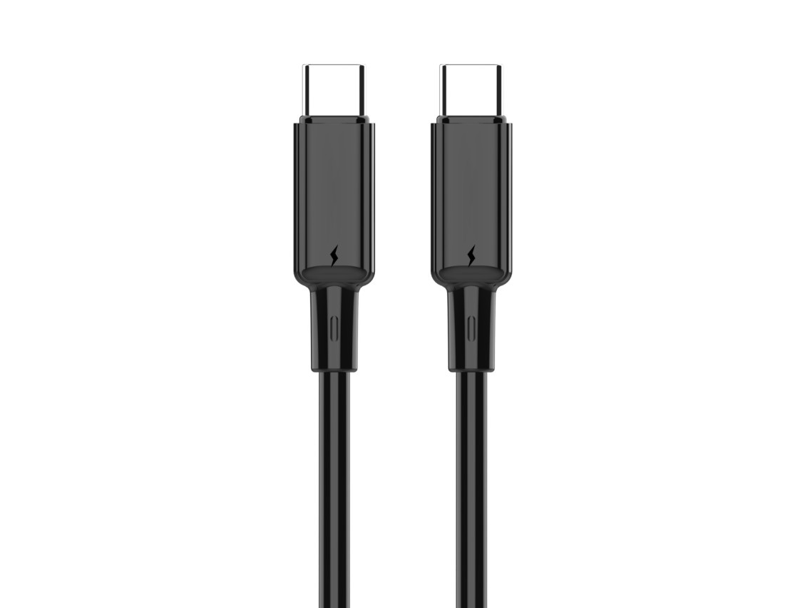 Techancy USB-C to USB-C Cable TB1803 1m 60W Fast Charging and Data for Mobile Phone, Tablet, Laptop,