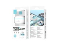Auriculares Techancy TWS KP2714, Bluetooth 5.3, conexión 10m, USB-C, batería 4h, sonido nítido, cómo Auriculares Techancy TWS KP2714, Bluetooth 5.3, conexión 10m, USB-C, batería 4h, sonido nítido, cómo
