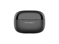 Techancy Auriculares Bluetooth TWS Wireless 5.4 KP2715 Microfone HD Toque inteligente USB C para And