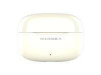 Techancy Auriculares Bluetooth TWS Wireless 5.4 KP2715 Microfone HD Toque inteligente USB C para And