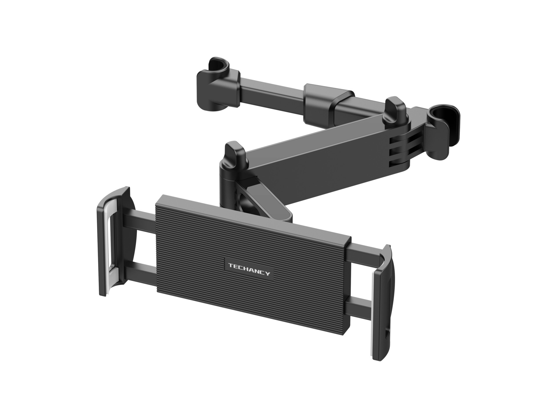 Techancy Suporte traseiro para carro TI2344 triplo dobrável rotação 360° ajustável estável compatíve