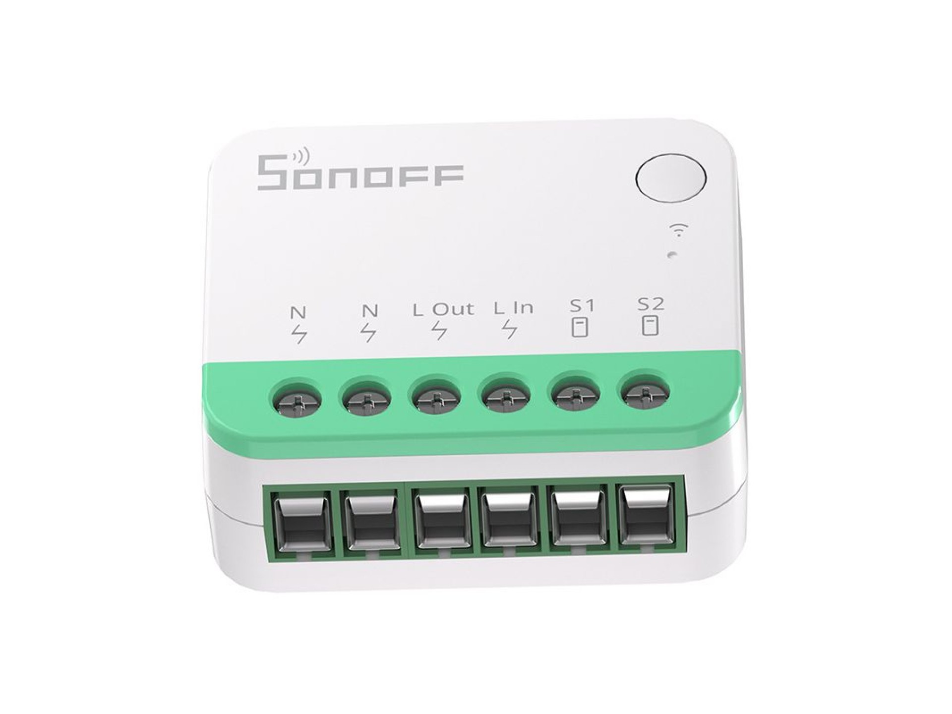 Sonoff MINIR4M Matter smart WiFi mini switch (HomeKit, SmartThings, Home Assistant).