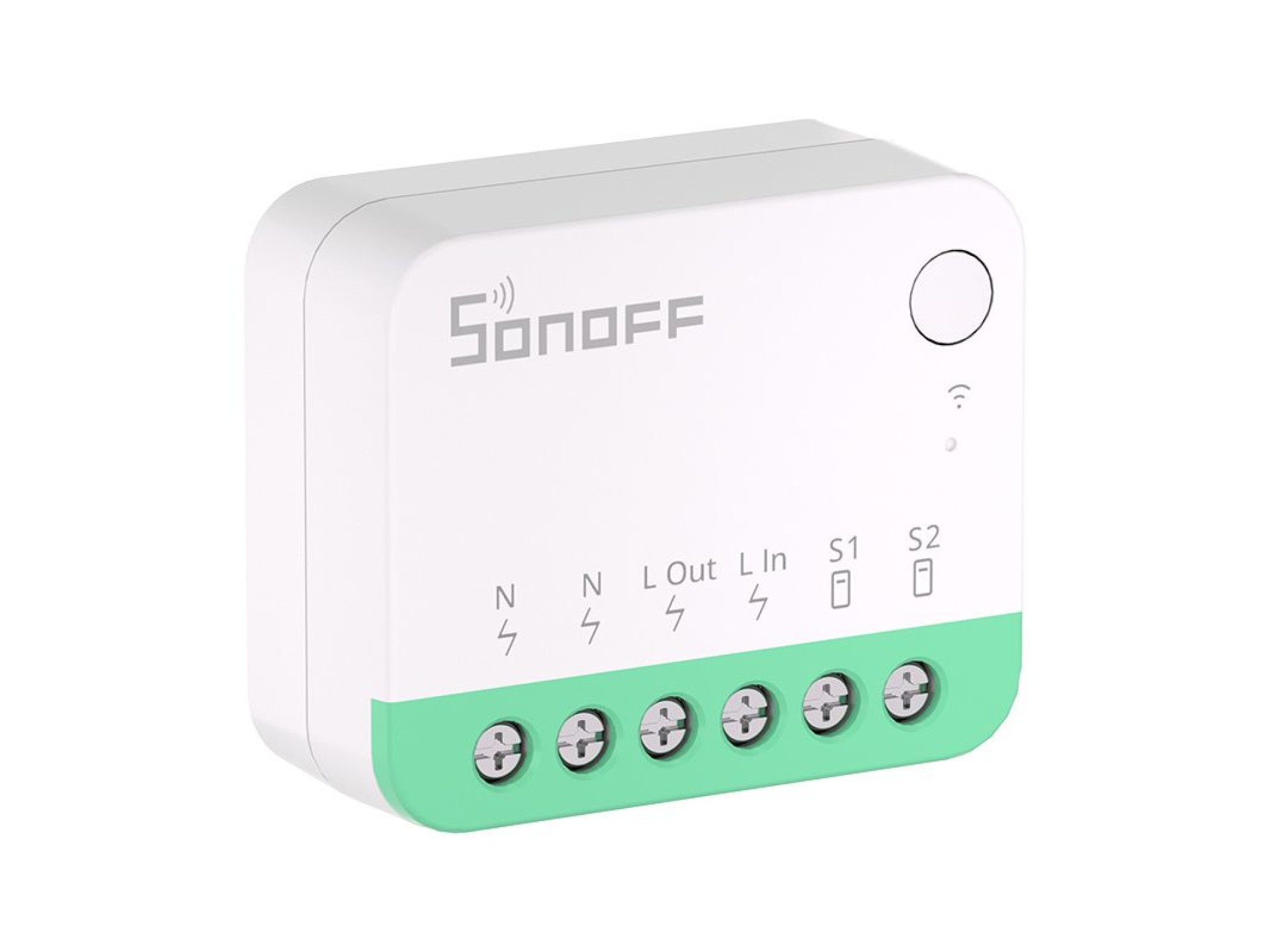 Sonoff MINIR4M Matter smart WiFi mini switch (HomeKit, SmartThings, Home Assistant).