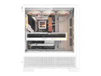 Gabinete para computador DarkFlash AIRNOVA (branco) + 3 ventoinhas