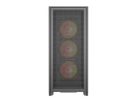 Gabinete para computador DarkFlash AIRNOVA (preto) + 3 ventoinhas Gabinete para computador DarkFlash AIRNOVA (preto) + 3 ventoinhas