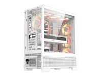 Gabinete para computador DarkFlash AIRNOVA (branco) + 3 ventoinhas