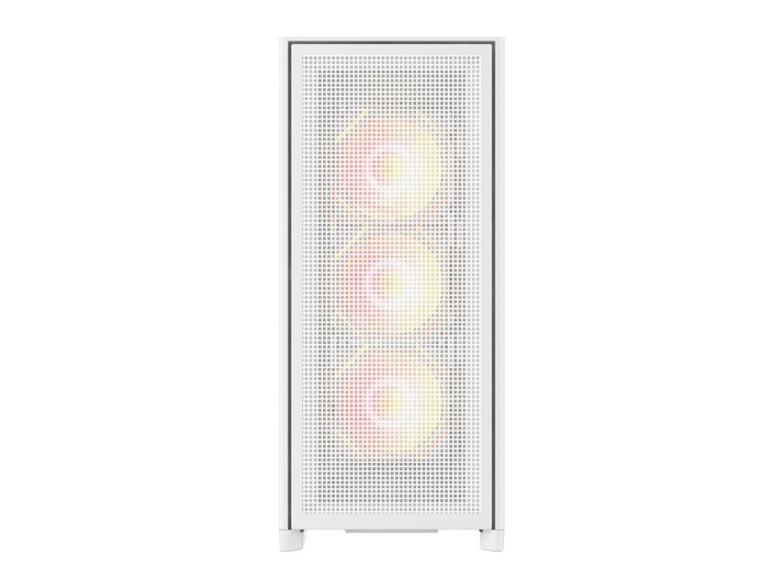 Gabinete para computador DarkFlash AIRNOVA (branco) + 3 ventoinhas