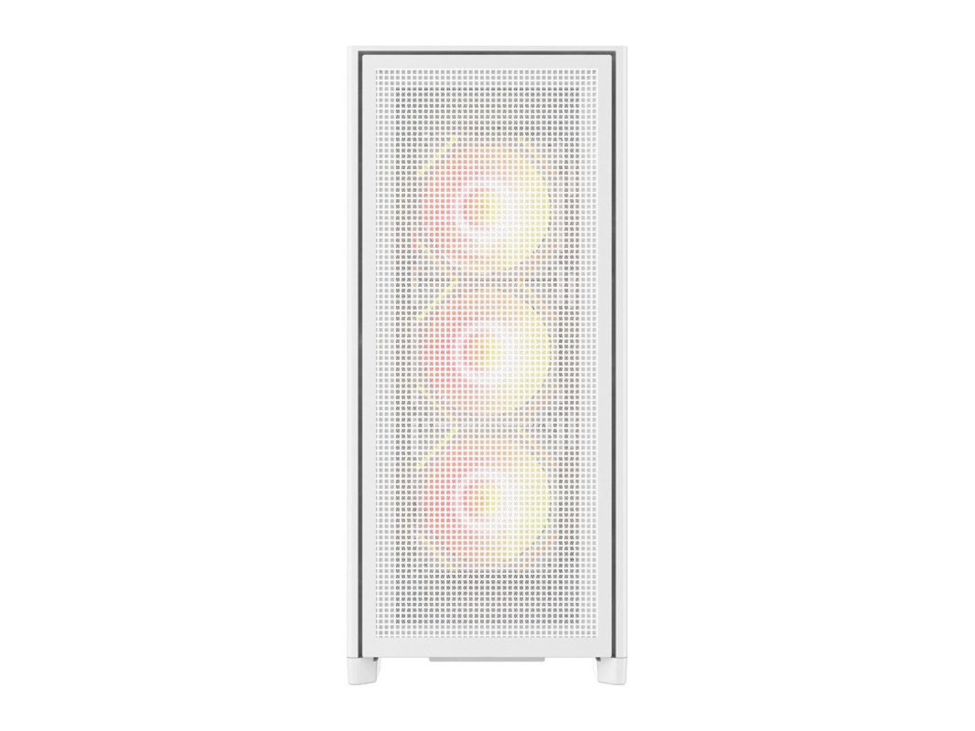 Gabinete para computador DarkFlash AIRNOVA (branco) + 3 ventoinhas