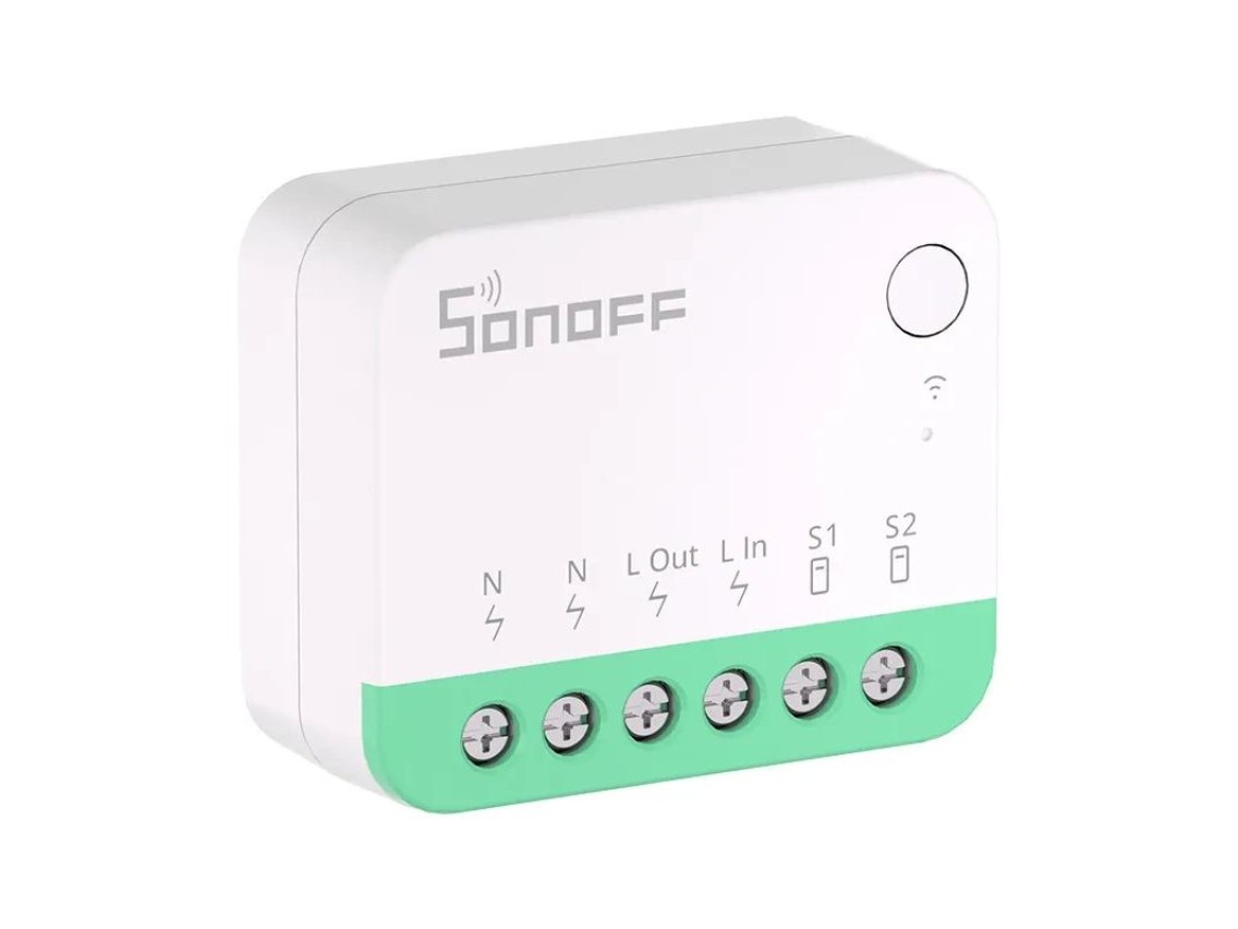 Smart mini switch WiFi Sonoff MINIR4M Matter (HomeKit, SmartThings, Home Assistant)